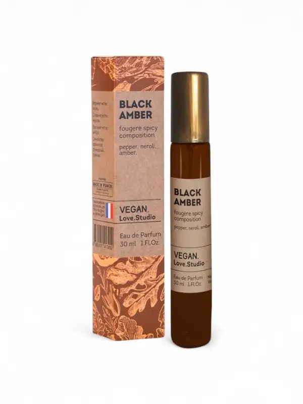 Парфюмерная вода женская Vegan Love Studio Black Amber, 30 мл Парфюмерная вода женская Vegan Love Studio Black Amber, 30 мл
