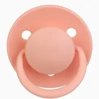 Набор классических пустышек, 2 шт., латекс, нюд/персиковый, в контейнере, от 6 мес., M&B