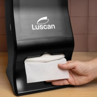 Диспенсер для салфеток вертикальный Luscan Professional N4 черный