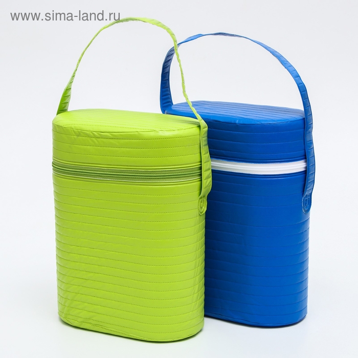 Термосумка - контейнер для классических бутылок (пластик), цвет МИКС Термосумка - контейнер для классических бутылок (пластик), цвет МИКС