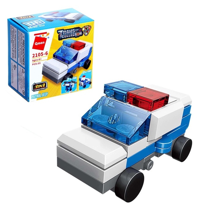 Конструктор "Транспорт", 2105-6  33 детали