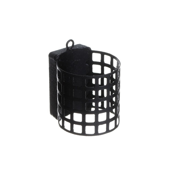 Груз-кормушка металлическая X-FEEDER ME CLASSIC M PERFO, цвет Matt Black, 80 г, 35 мл Груз-кормушка металлическая X-FEEDER ME CLASSIC M PERFO, цвет Matt Black, 80 г, 35 мл