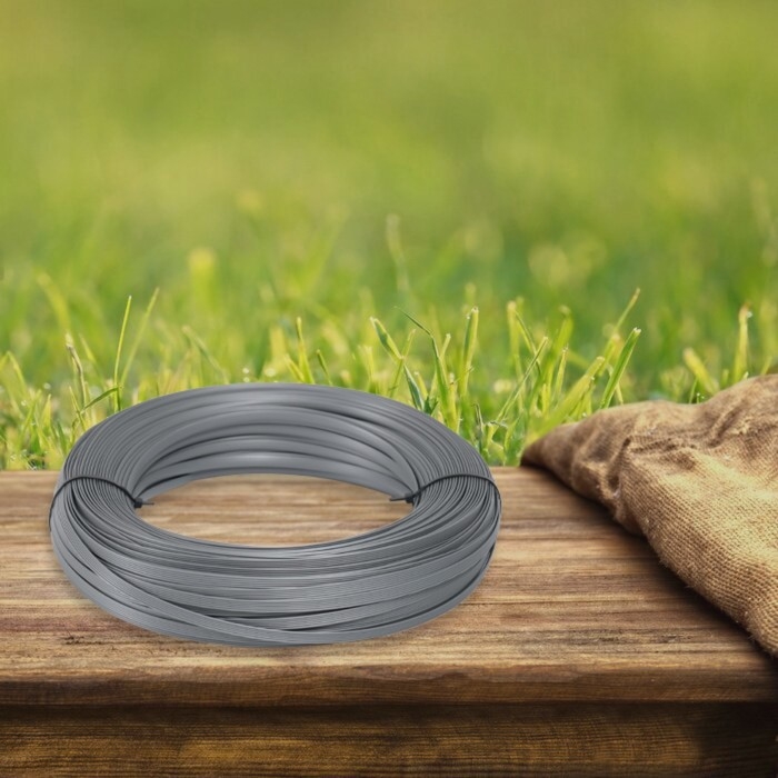 Ротанг искусственный 8 мм 100 м волна (серебро металлик) Ротанг искусственный 8 мм 100 м волна (серебро металлик)