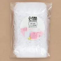 Кружево капроновое, 35 мм, 10&plusmn;1 м, белое