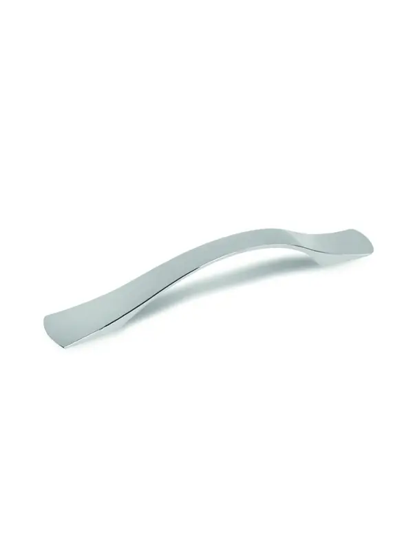 Ручка-скоба мебельная ТУНДРА РС136CP, м/о 96 мм, цвет хром