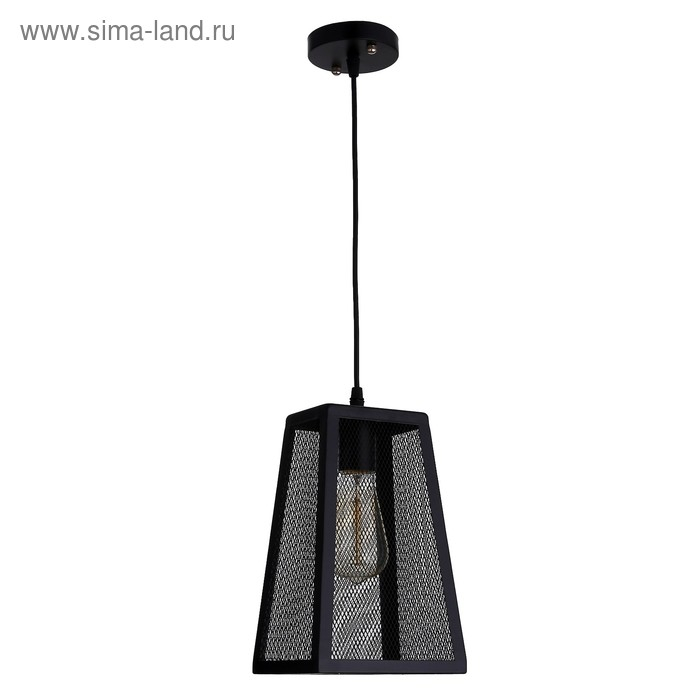 Светильник BayerLux "Интерно" 1xE27 40Вт черный 17,5х17,5х27 см.