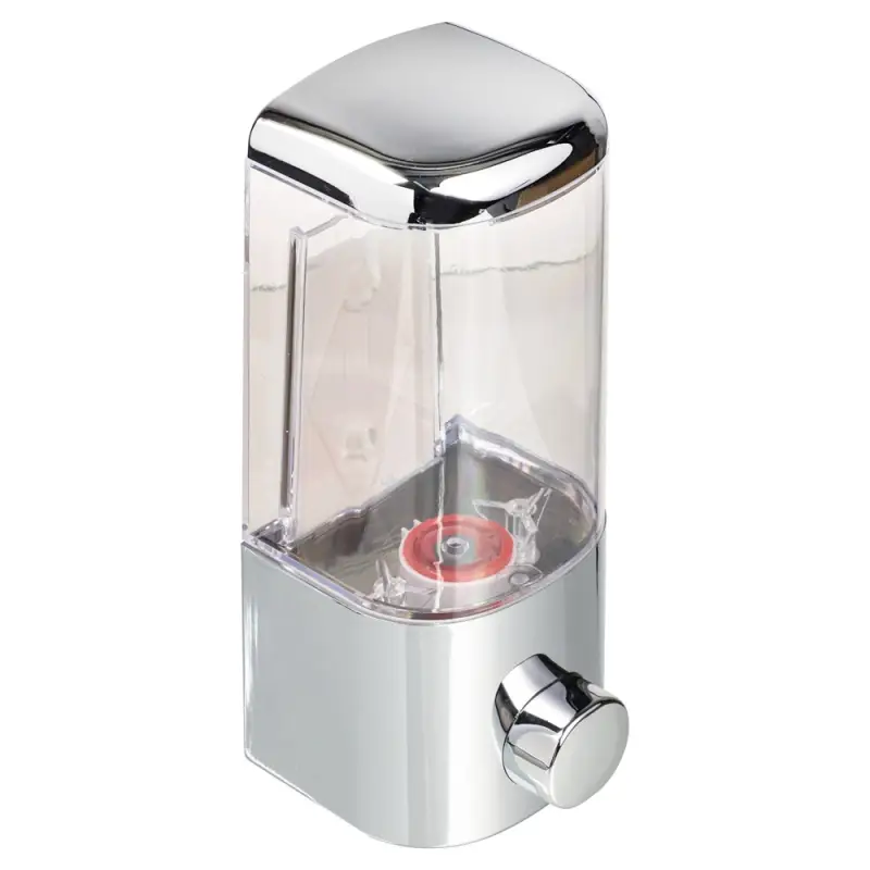 VETTA&nbsp;Дозатор&nbsp;для&nbsp;жидкого&nbsp;мыла&nbsp;настенный,&nbsp;500мл,&nbsp;хром,&nbsp;ABS, полистирол