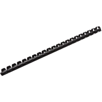 Пружины для переплета пластиковые  14мм черные 100шт/уп