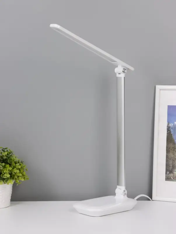 Лампа настольная СТАРТ CT111, LED, 6 Вт, 4100К, 28.5&times;11&times;38.5 см, белая