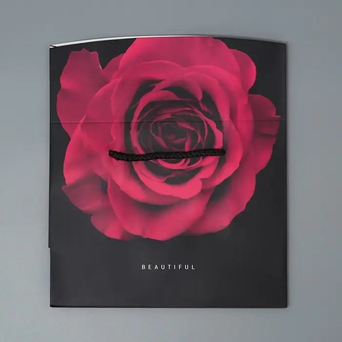 Пакет—коробка, подарочная упаковка, «Beautiful», 23 х 18 х 11 см Пакет—коробка, подарочная упаковка, «Beautiful», 23 х 18 х 11 см