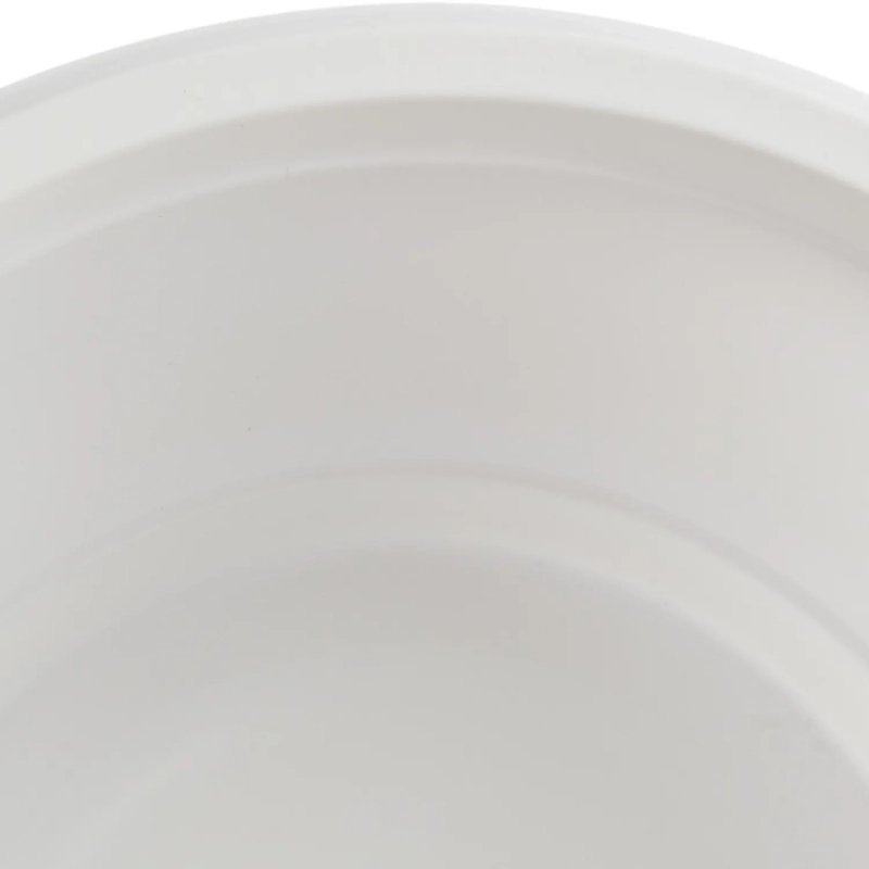 Миска одноразовая пластик.Комус для хол./гор., 0,6л, белая, ПП, 50шт/уп