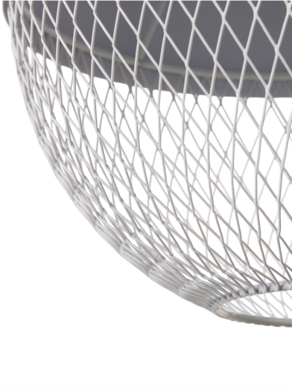 Светильник Lina 1х40Вт Е27 светло-розовый  26х26х32см