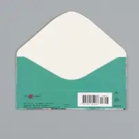 Конверт для денег &laquo;В день рождения&raquo;, акварель, 16,5 х 8 см