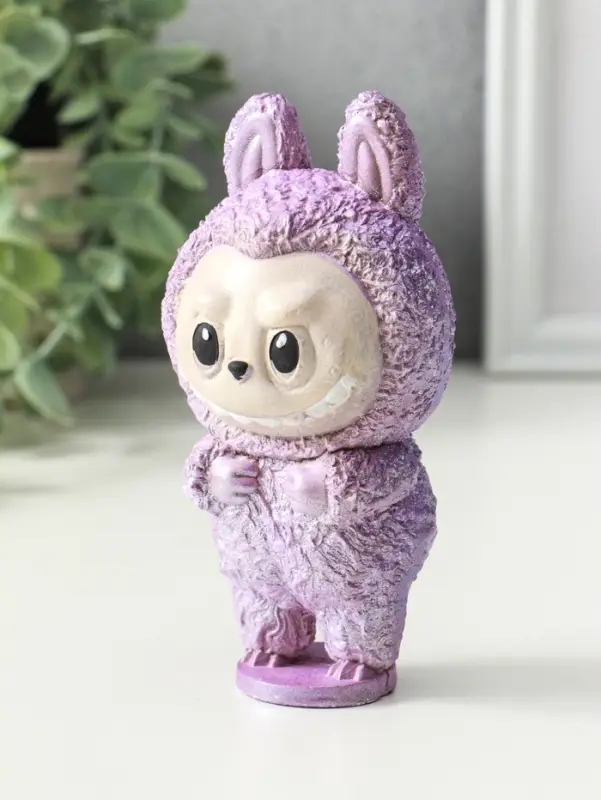Фигурка гипс &laquo;Чудик&raquo;, 13&times;6.5&times;5.5 см, сиреневый