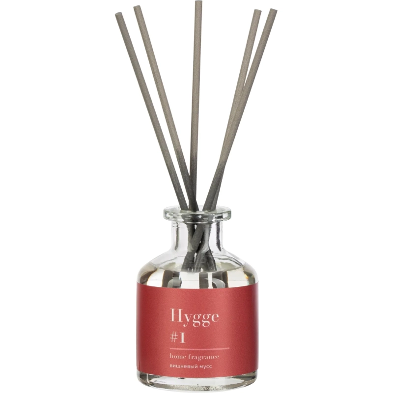 Аромадиффузор с палочками Hygge #1 Вишневый мусс 50 мл АР 100-013