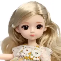 Кукла шарнирная &laquo;Арина&raquo; в платье, МИКС