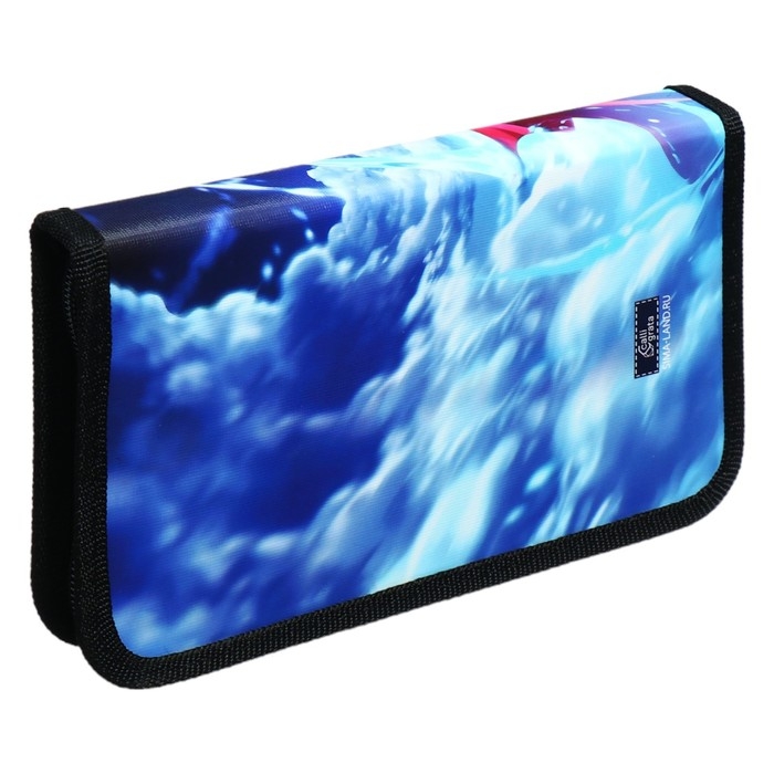 Пенал 1 секция 115 х 205 х 30 мм, Calligrata  Пенал 1 секция 115 х 205 х 30 мм, Calligrata "Аниме клинок", ламинированный картон