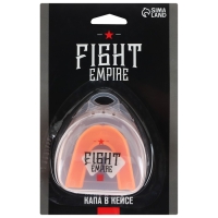 Капа боксёрская FIGHT EMPIRE, двухчелюстная, цвета МИКС