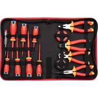 Набор диэлектрических инструментов Topfort 14 предметов (VDE 583114)