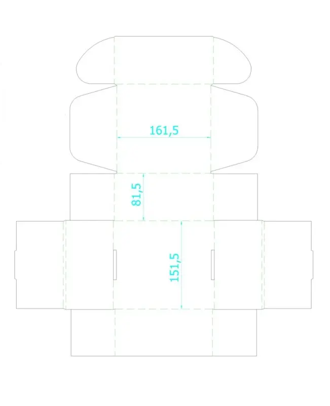 Коробка Piccolo, белая