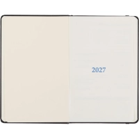 Ежедневник датированный 2027 Attache ЭССЕ А5 168л 138x213,с рез,балакр,черн