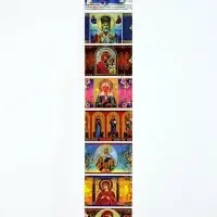 Термонаклейки на 7 яиц &laquo;Лики 2&raquo;, на пасху