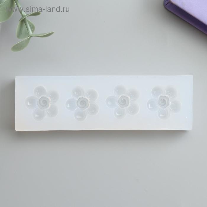 Молд силикон Молд силикон "Незабудки" 4 предмета 1х10х3 см