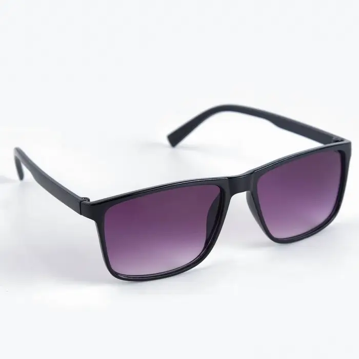 Очки солнцезащитные &laquo;OneSun. Wayfarer&raquo;, uv 400, линза 4.3&times;5.3 см, фиолетовые