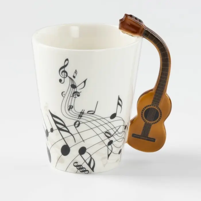 Кружка &laquo;Инструменты. Гитара&raquo;, 350 мл, керамика, белая