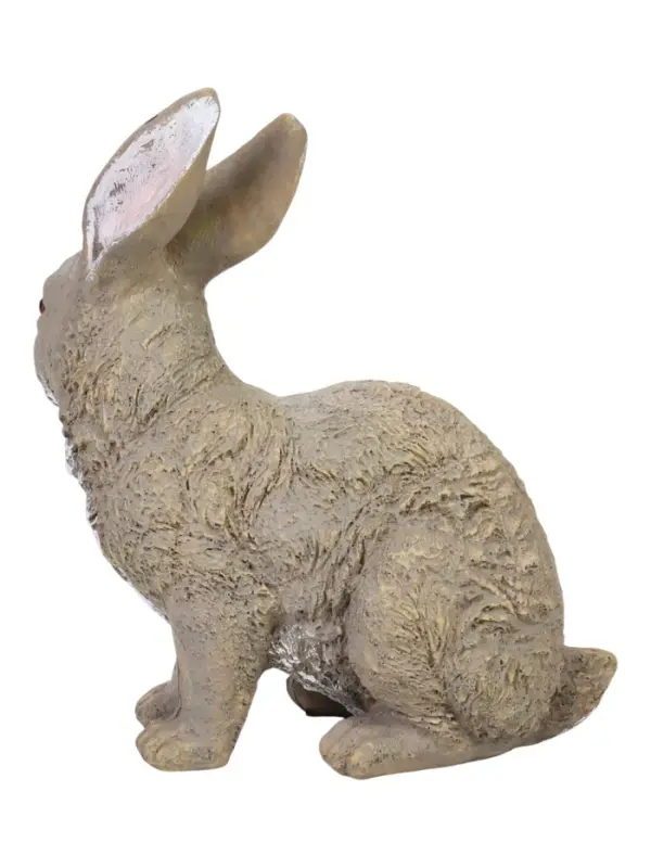 Садовая фигура из полистоуна &laquo;Заяц с большими ушами&raquo;, 25&times;12&times;30 см
