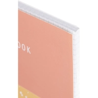 Бизнес-тетрадь Flakes pink обложка УФ лак, спираль, А5, 48л, клетка