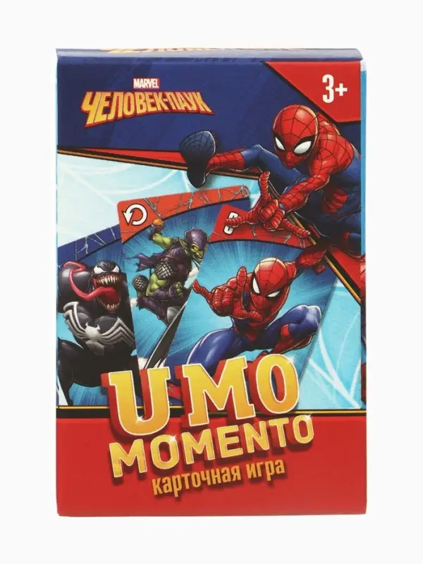 Настольная игра UMO momento, MARVEL, 70 карт, 3+ Настольная игра UMO momento, MARVEL, 70 карт, 3+