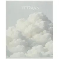 Набор тетрадей из 10 штук, 24 листа в линейку Calligrata &laquo;Облака&raquo;, блок офсет, 5 видов