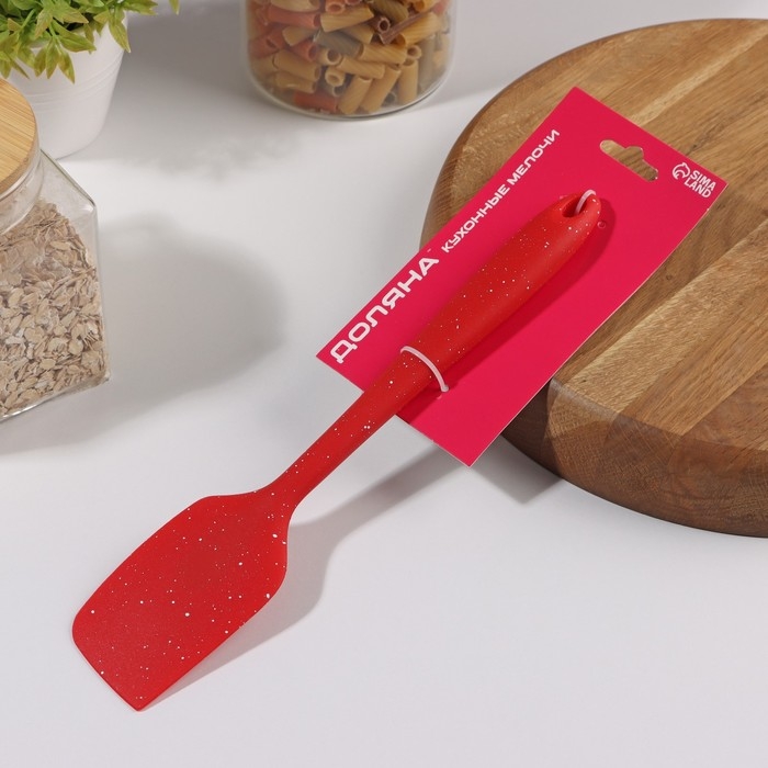 Лопатка Доляна «Гранат», 27×5 см, цвет красный Лопатка Доляна «Гранат», 27×5 см, цвет красный
