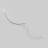 Монокость для бюстгальтера, 170 + 170 мм, цвет серебряный