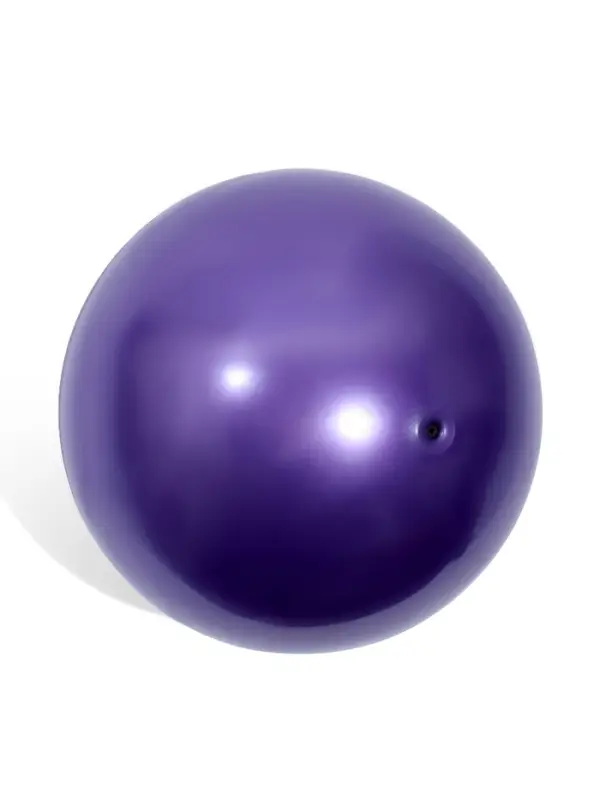 Мяч для художественной гимнастики Металлик, диаметр 19см, цвет фиолетовый Мяч для художественной гимнастики Металлик, диаметр 19см, цвет фиолетовый
