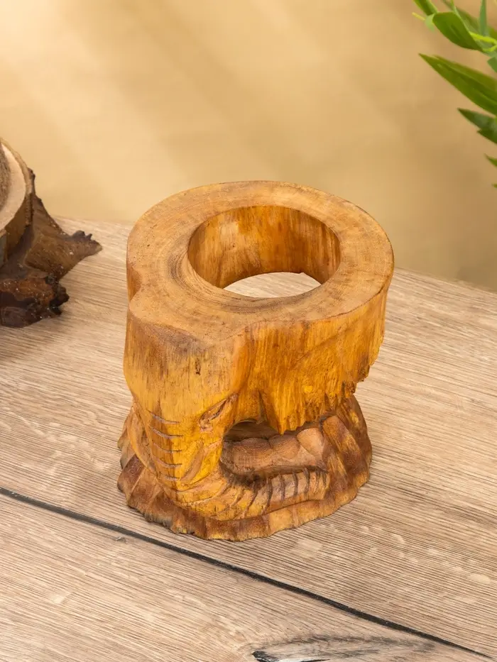 Подставка под бутылки «Голова слона», 15×15×17 см, дерево Пиннис, коричневая Подставка под бутылки «Голова слона», 15×15×17 см, дерево Пиннис, коричневая