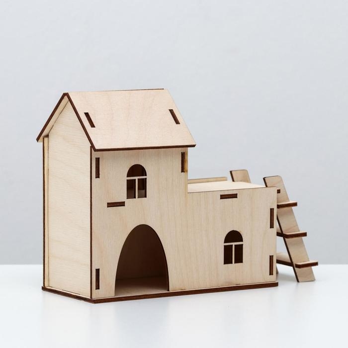 Домик для грызунов, 15,2 х 7 х 23 см Домик для грызунов, 15,2 х 7 х 23 см