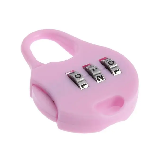 Замок навесной кодовый ТУНДРА ZK021, цвет светло-фиолетовый Замок навесной кодовый ТУНДРА ZK021, цвет светло-фиолетовый