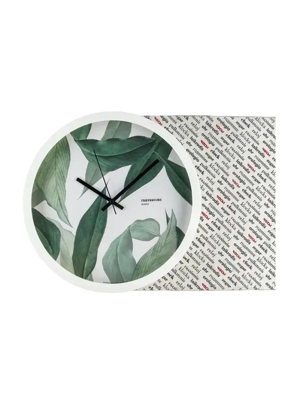 Часы настенные классические, серия: Интерьер, плавный ход, d=30.5 см, циферблат d=27 см, от батарейки 1&times;AA