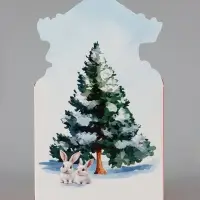 Коробка для мини-букетов &laquo;Карусель&raquo;, 12 х 17 х 10 см