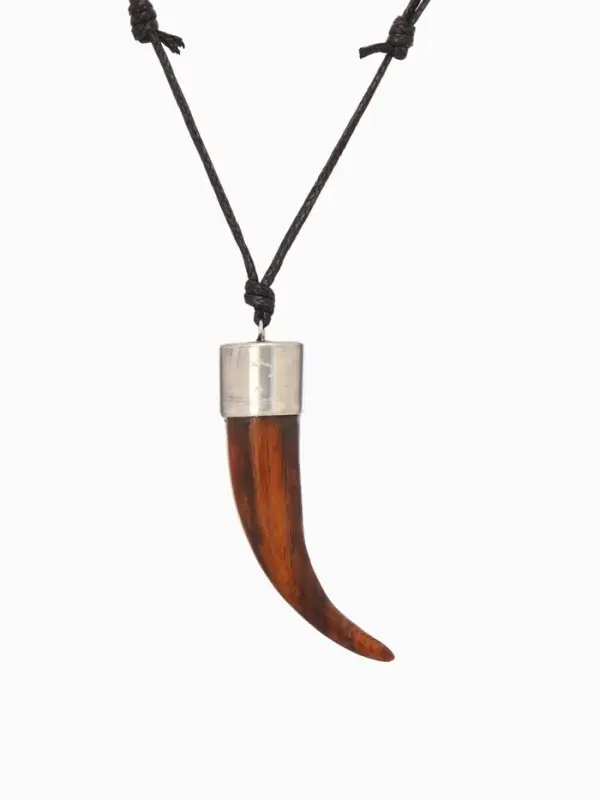 Кулон &laquo;Клык&raquo;, дерево соно