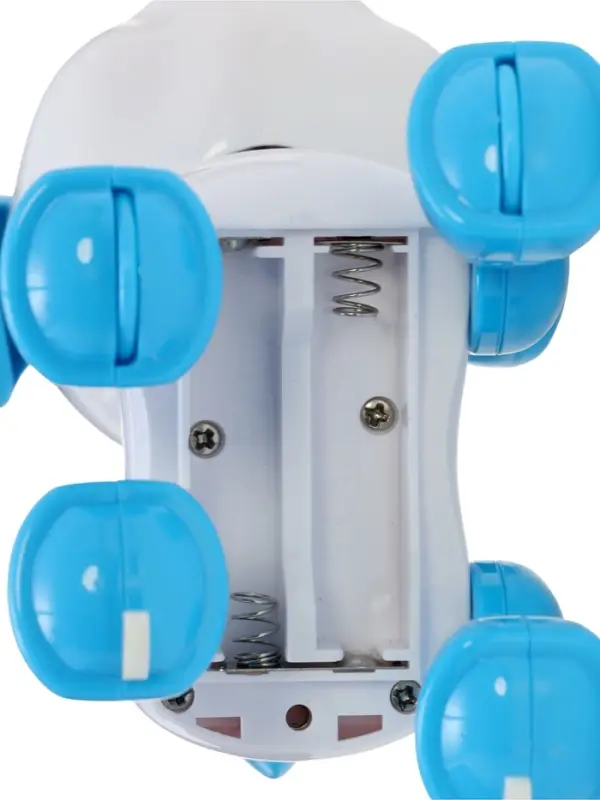 Робот собака &laquo;Питомец&raquo; IQ BOT, интерактивный: с записью звуков, реагирует на хлопки, звук, свет, на батарейках, фиолетовый