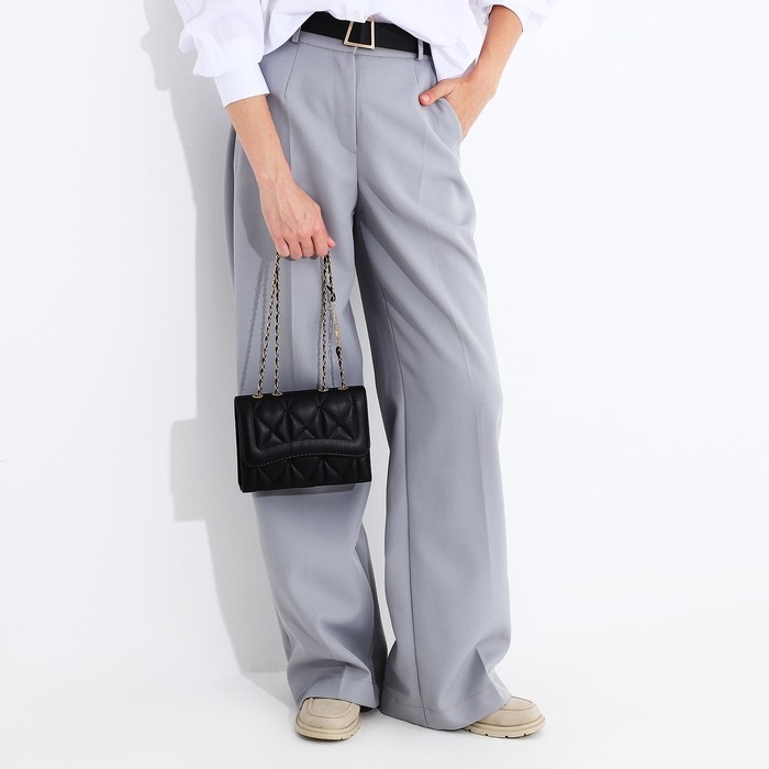 Сумка-мессенджер на магните, цвет чёрный Сумка-мессенджер на магните, цвет чёрный