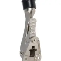 Фиксатор дверной LOCKLAND “козья ножка”, с автоподъемом, цвет хром Фиксатор дверной LOCKLAND “козья ножка”, с автоподъемом, цвет хром