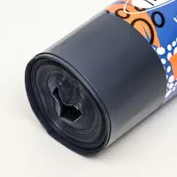 Мешки для мусора в рулоне &laquo;UpakLand&raquo; 300 л, черные, ПВД, толщина 40 мкм, 8 шт., 105&times;135 см