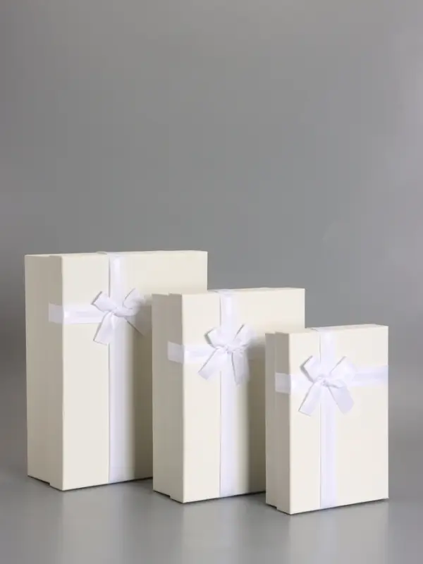 Наборок коробок 3 в 1 прямоугольные 33.5*25*11.5 29*21*9 24.5*17*6.5 см