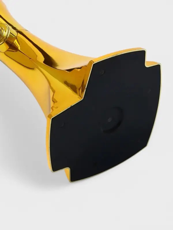 Башня пивная &laquo;Шар&raquo;, колба 3 л, ёмкость для льда, подсветка, пластик, золотистая