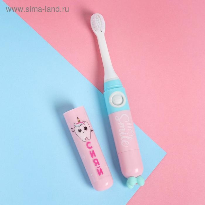 Зубная щётка детская электрическая «Доброе утро», LP-002, 19,2 х 5,5 см. Зубная щётка детская электрическая «Доброе утро», LP-002, 19,2 х 5,5 см.