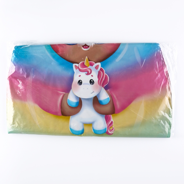 Воздушный шар фольгированный 30 Воздушный шар фольгированный 30" «Мишка-единорог», набор 50 шт.